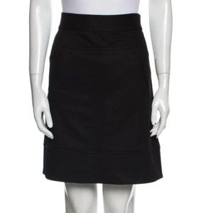 Diane von Furstenberg Wool Skirt with Front Pocket